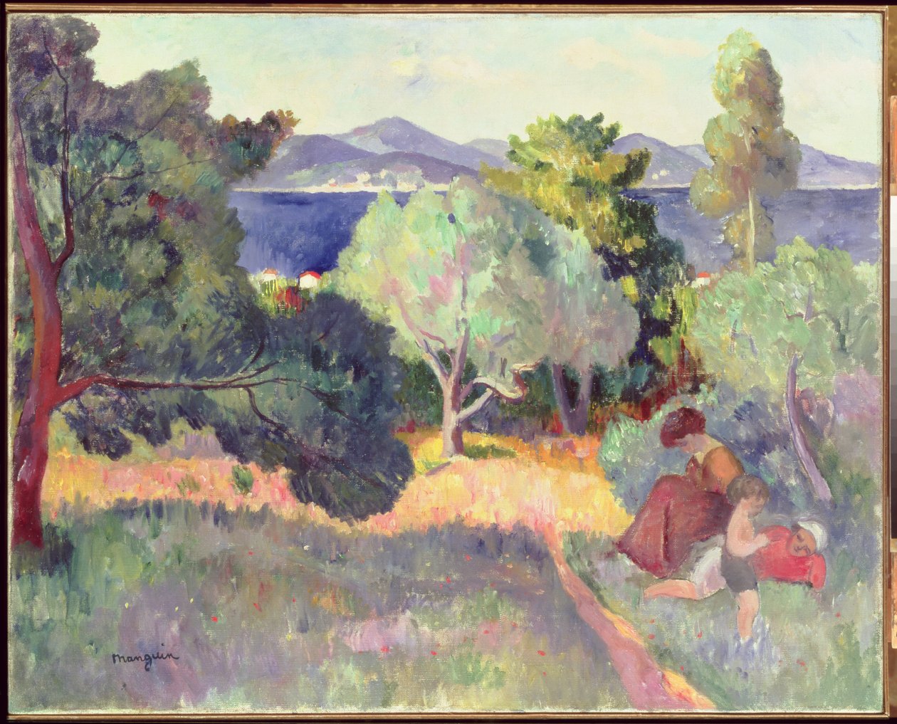 Út Saint-Tropez-ban alkotó: Henri Charles Manguin