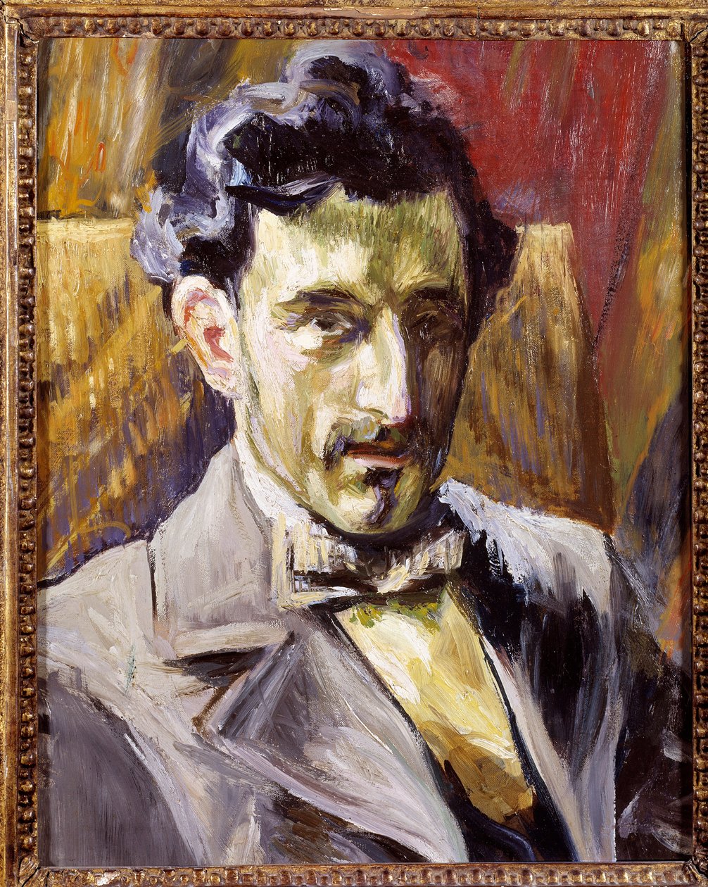 Maurice Ravel (1875-1937) zeneszerző portréja Henri Manguin (1874-1949) festménye 1903 V. 0,43x034 m Párizs, modern nemzeti művészeti múzeum alkotó: Henri Charles Manguin