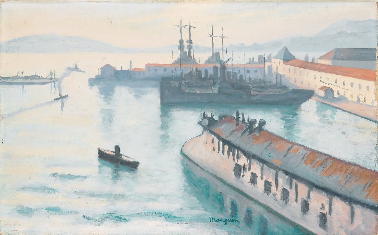 A diszpécserhajó alkotó: Henri Charles Manguin
