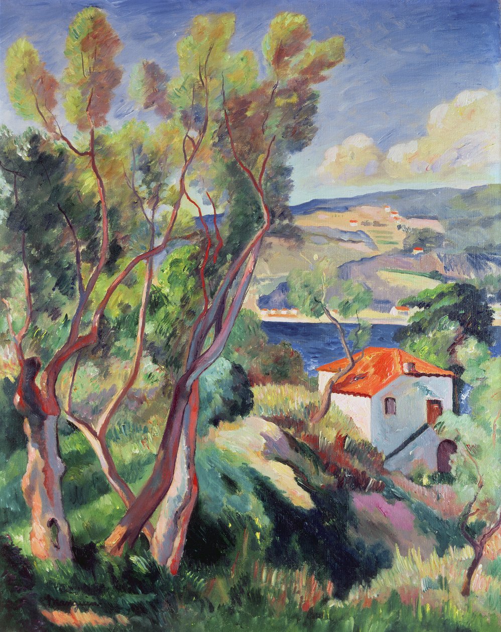 Útvonal Villefranche-ba alkotó: Henri Charles Manguin