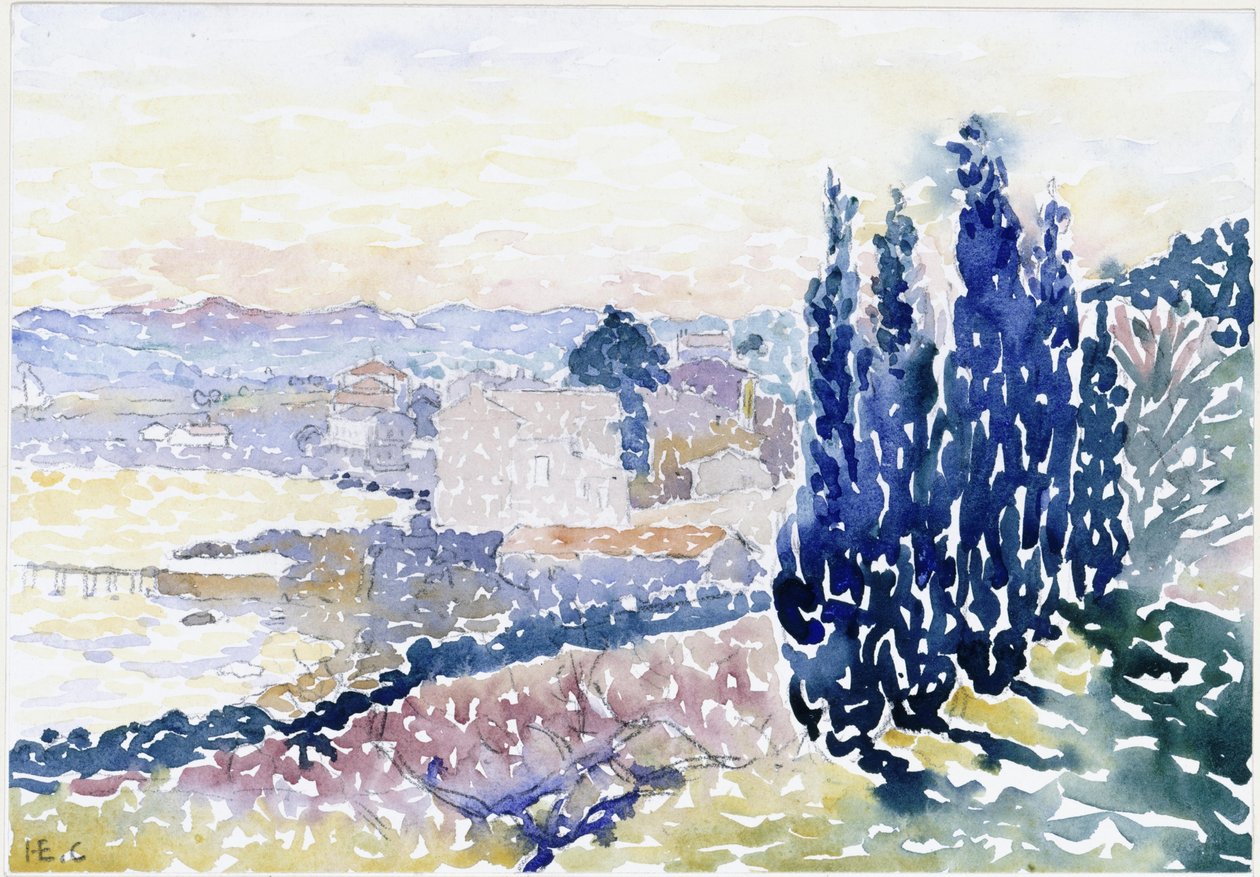 Kert alkotó: Henri-Edmond Cross