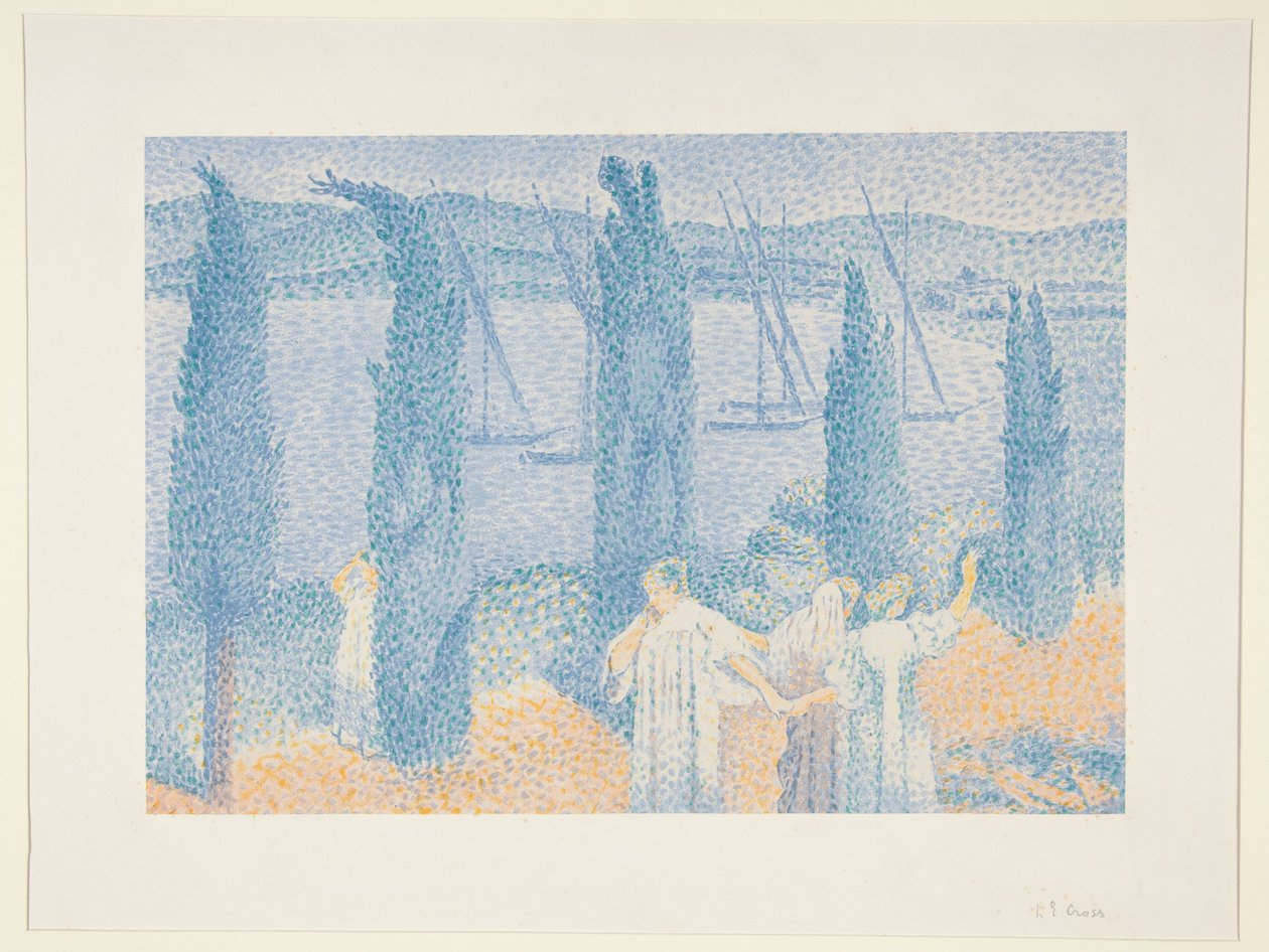 A séta alkotó: Henri-Edmond Cross