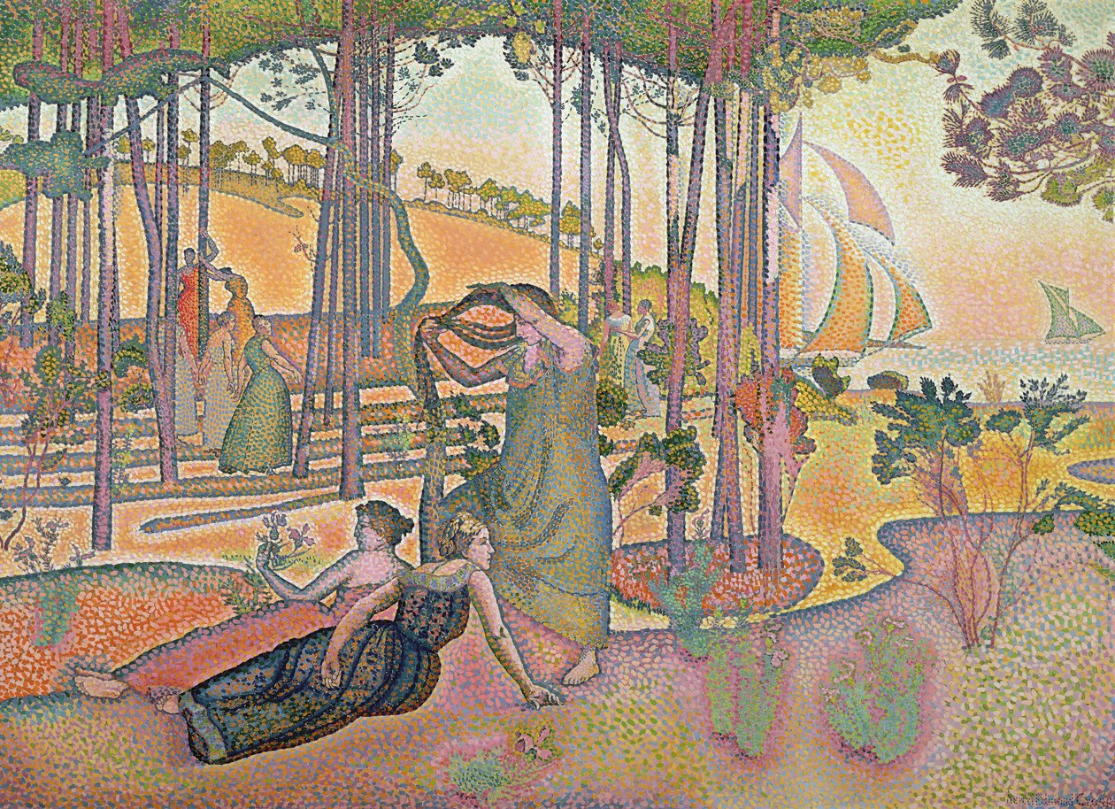 Az esti levegő alkotó: Henri Edmond Cross