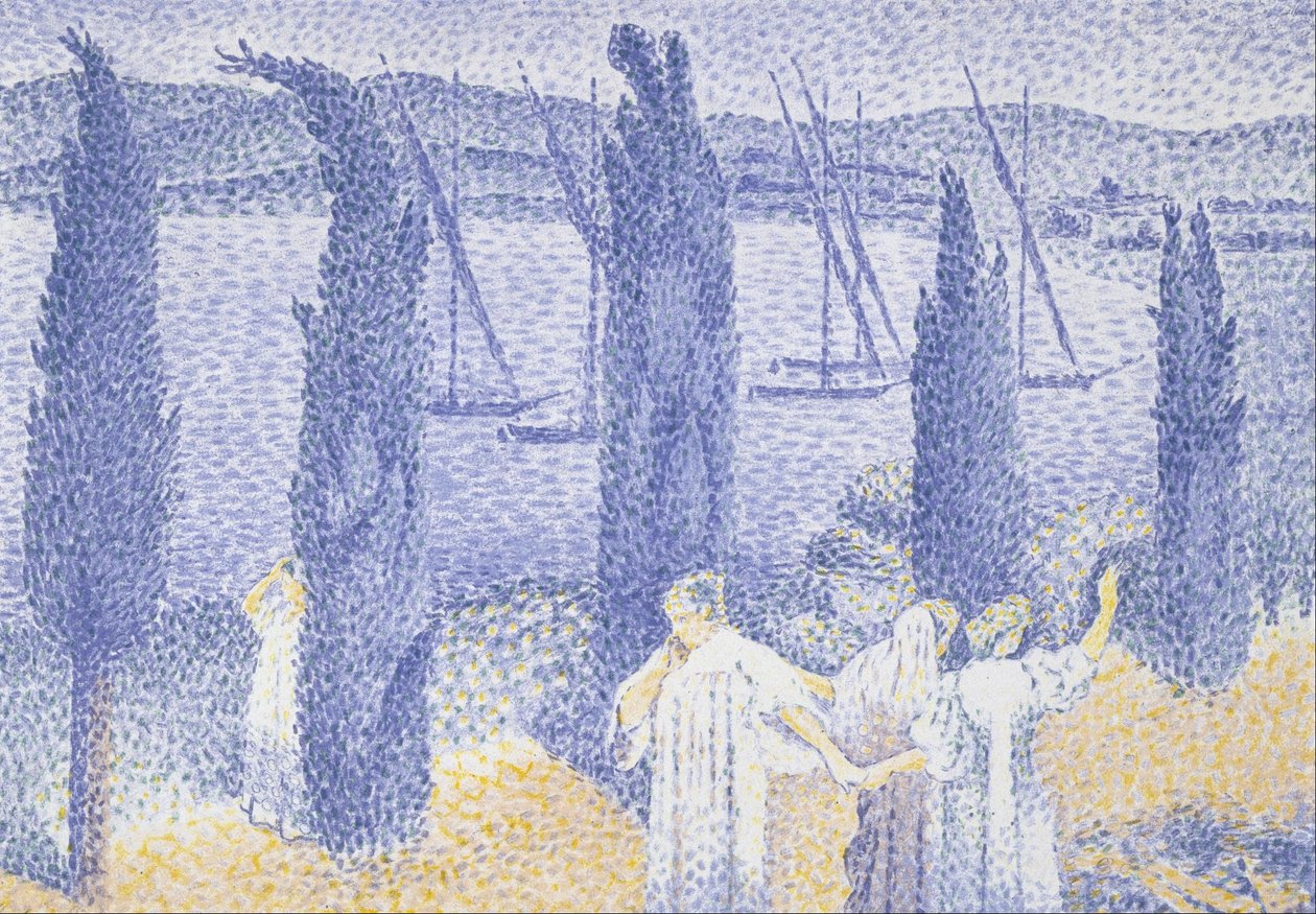 A sétány alkotó: Henri-Edmond Cross