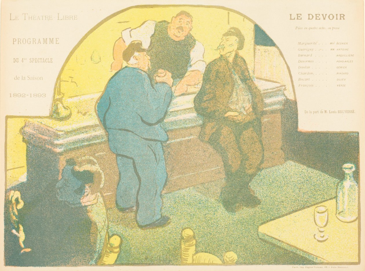 Die Pflicht alkotó: Henri-Gabriel Ibels