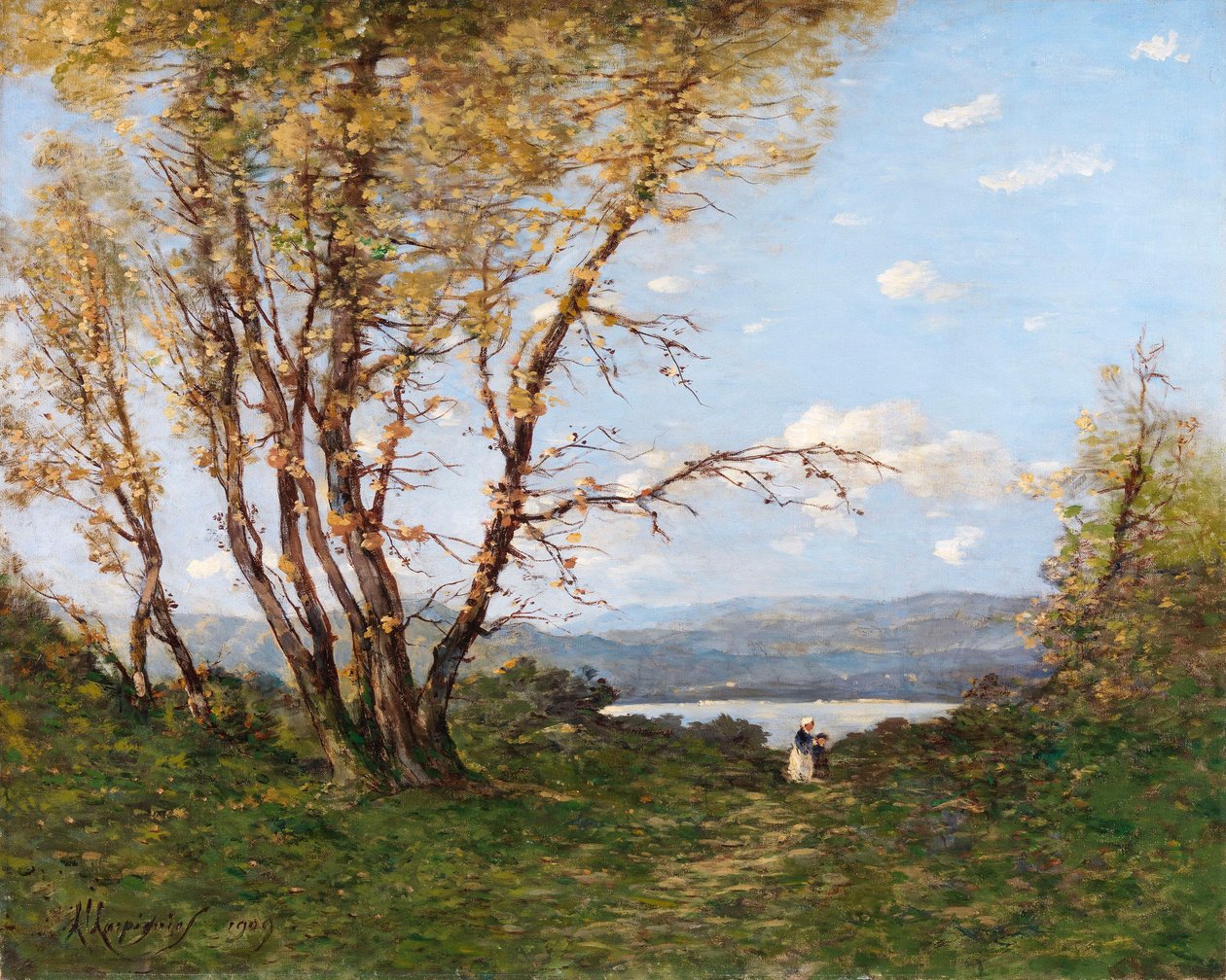 Tájkép alkotó: Henri-Joseph Harpignies