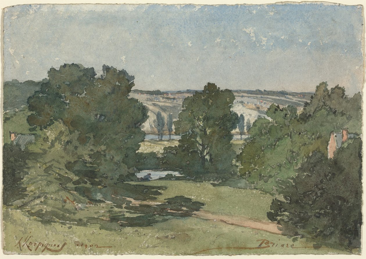 Briare alkotó: Henri-Joseph Harpignies