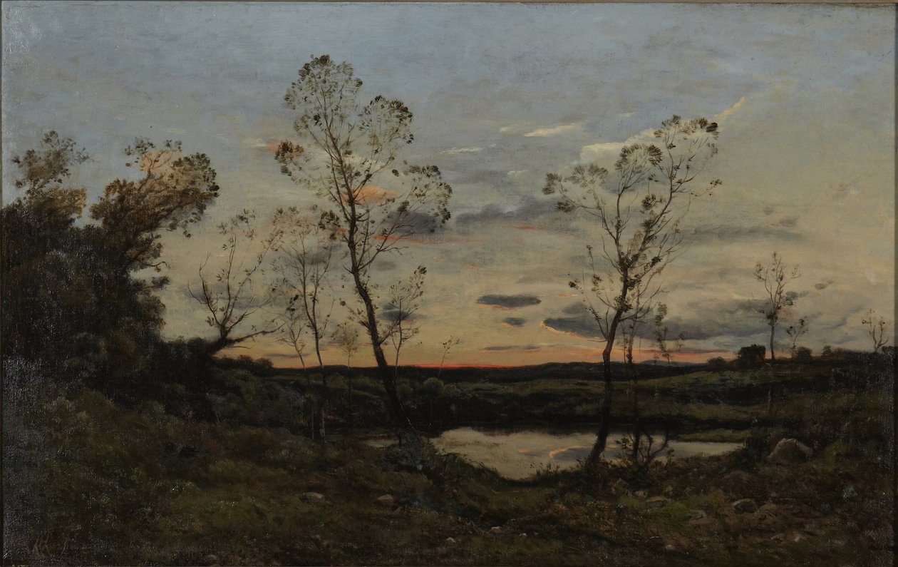 Tájkép alkotó: Henri-Joseph Harpignies
