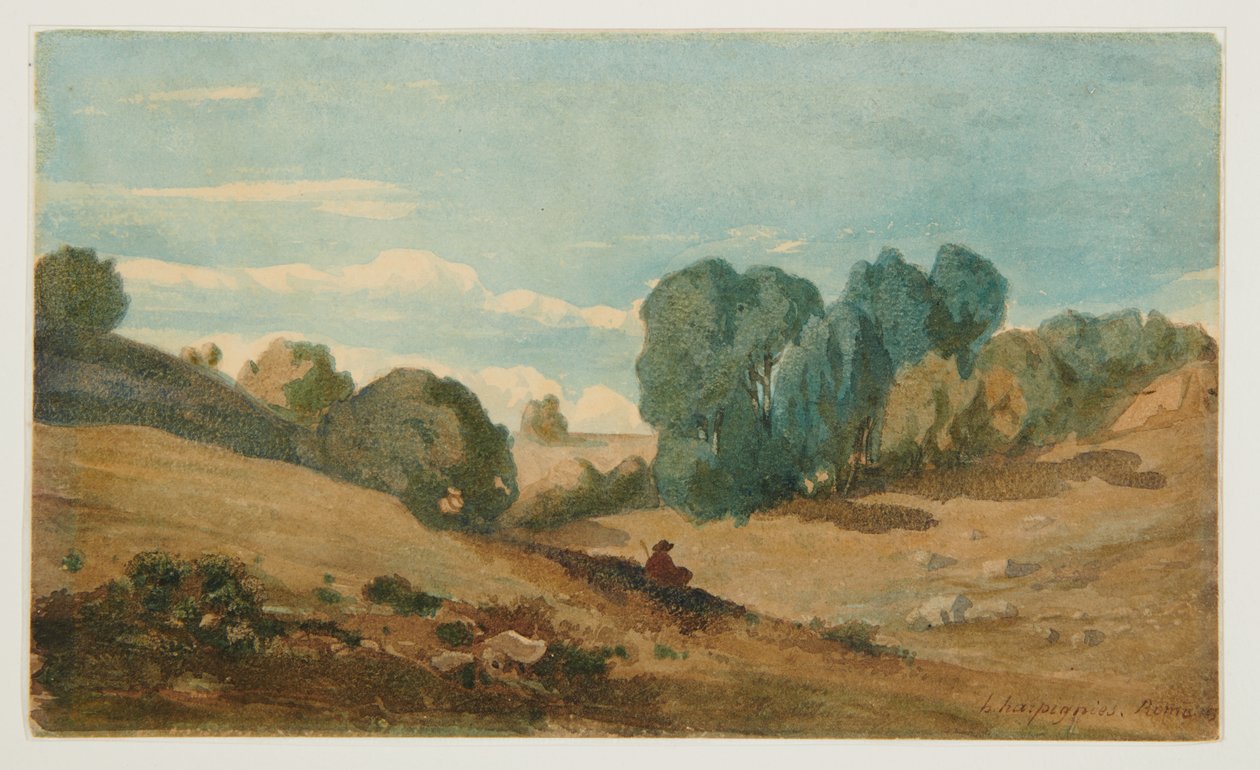 Kilátás Róma közelében alkotó: Henri Joseph Harpignies