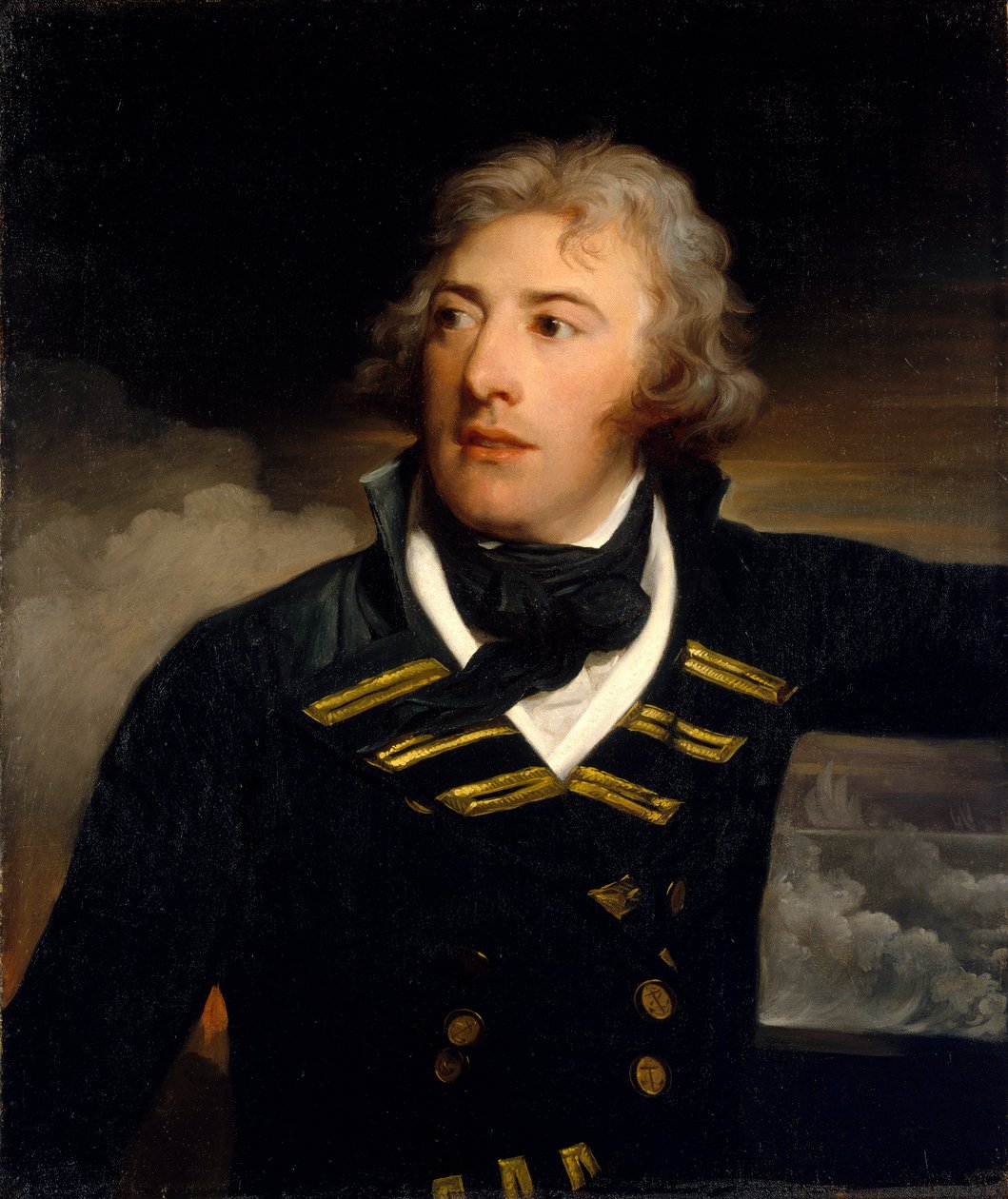 Joseph Sydney Yorke kapitány (1768-1831), 1787-95 körül (olaj, vászon) alkotó: Henri Pierre Danloux