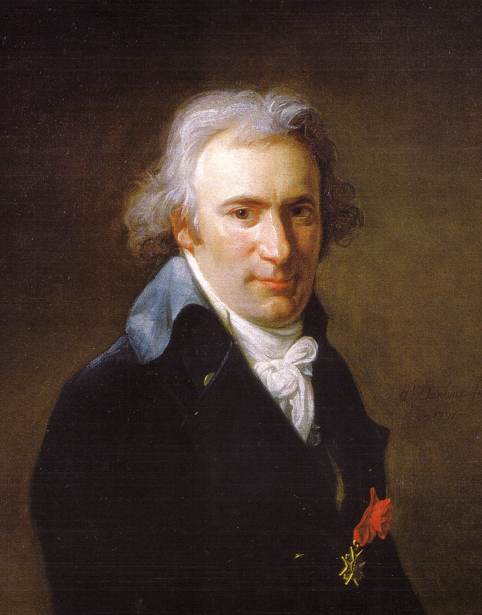 Jean-Baptiste Canthaney, Cléry néven ismert, XVI. Lajos inasa (1759-1809). alkotó: Henri Pierre Danloux
