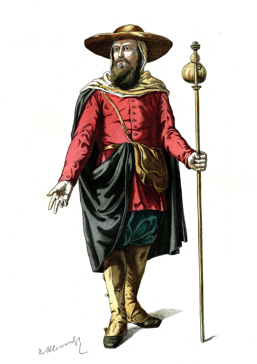 The passing Pilgrim alkotó: Henri Allouard