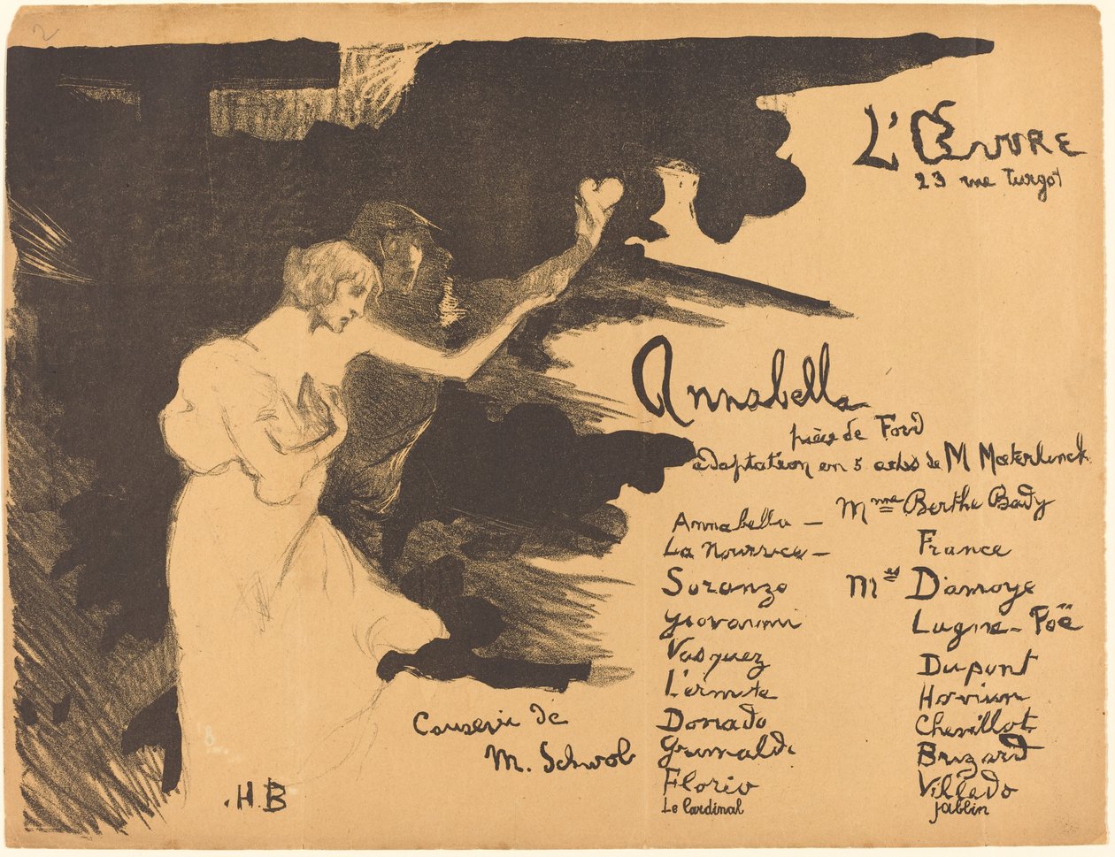 Annabella (Kár, hogy kurva) alkotó: Henri Bataille