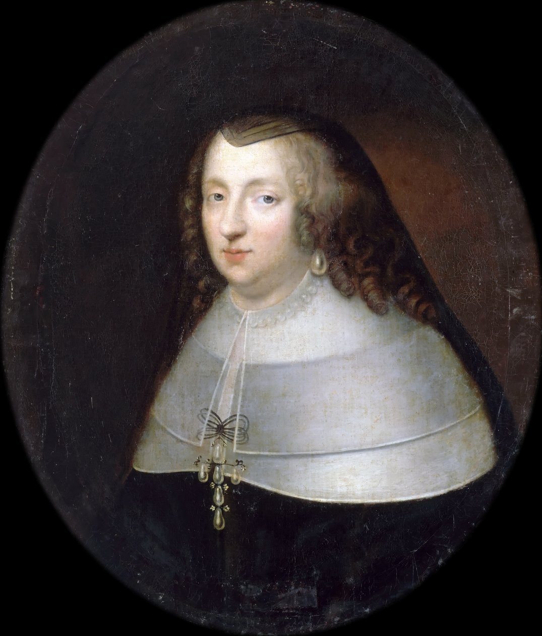 Osztrák Anna portréja 1601-1666 alkotó: Henri Beaubrun