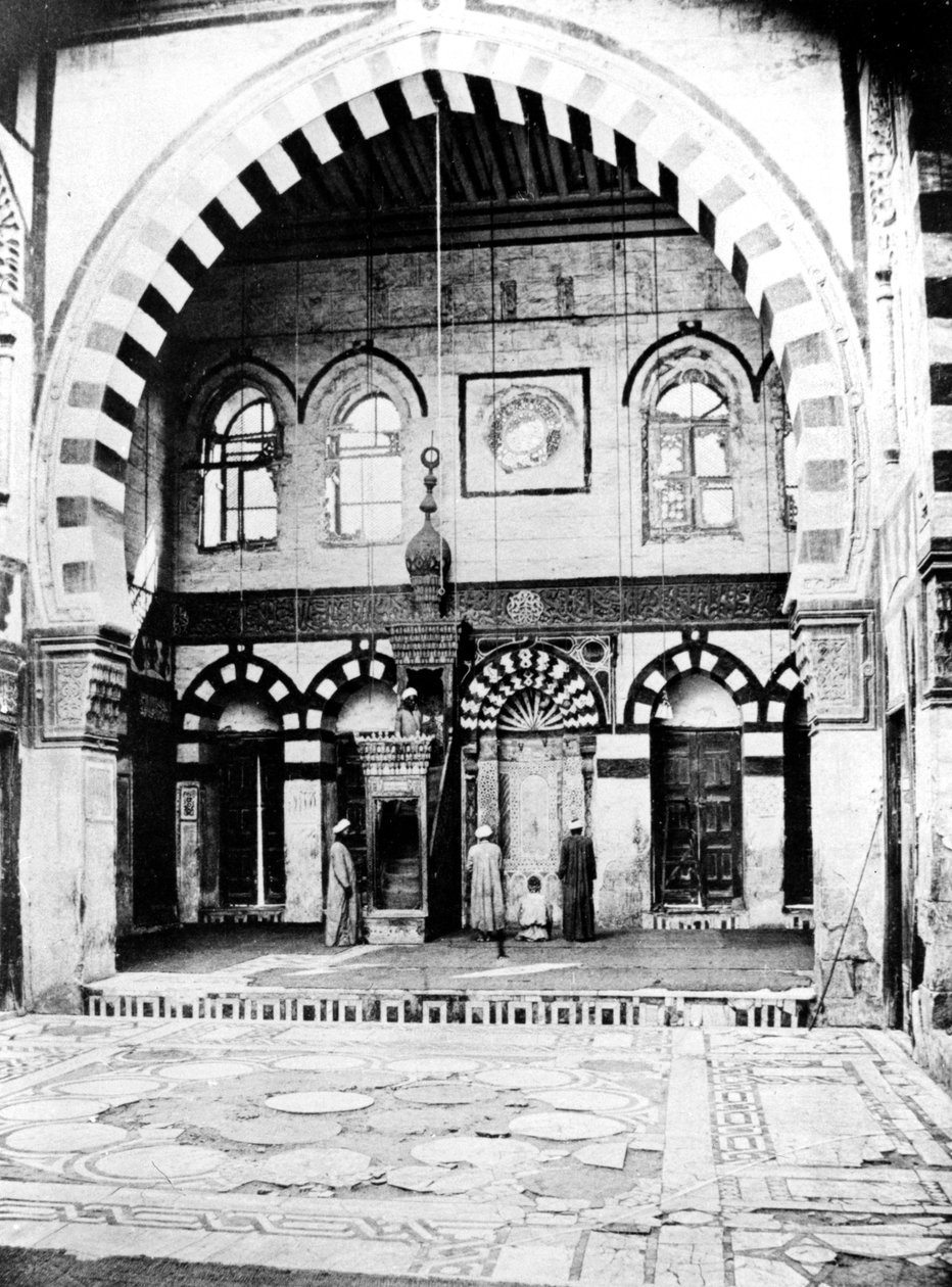 Kaid-Bey mecset, Kairó, Egyiptom, 1887 alkotó: Georges Henri Bechard