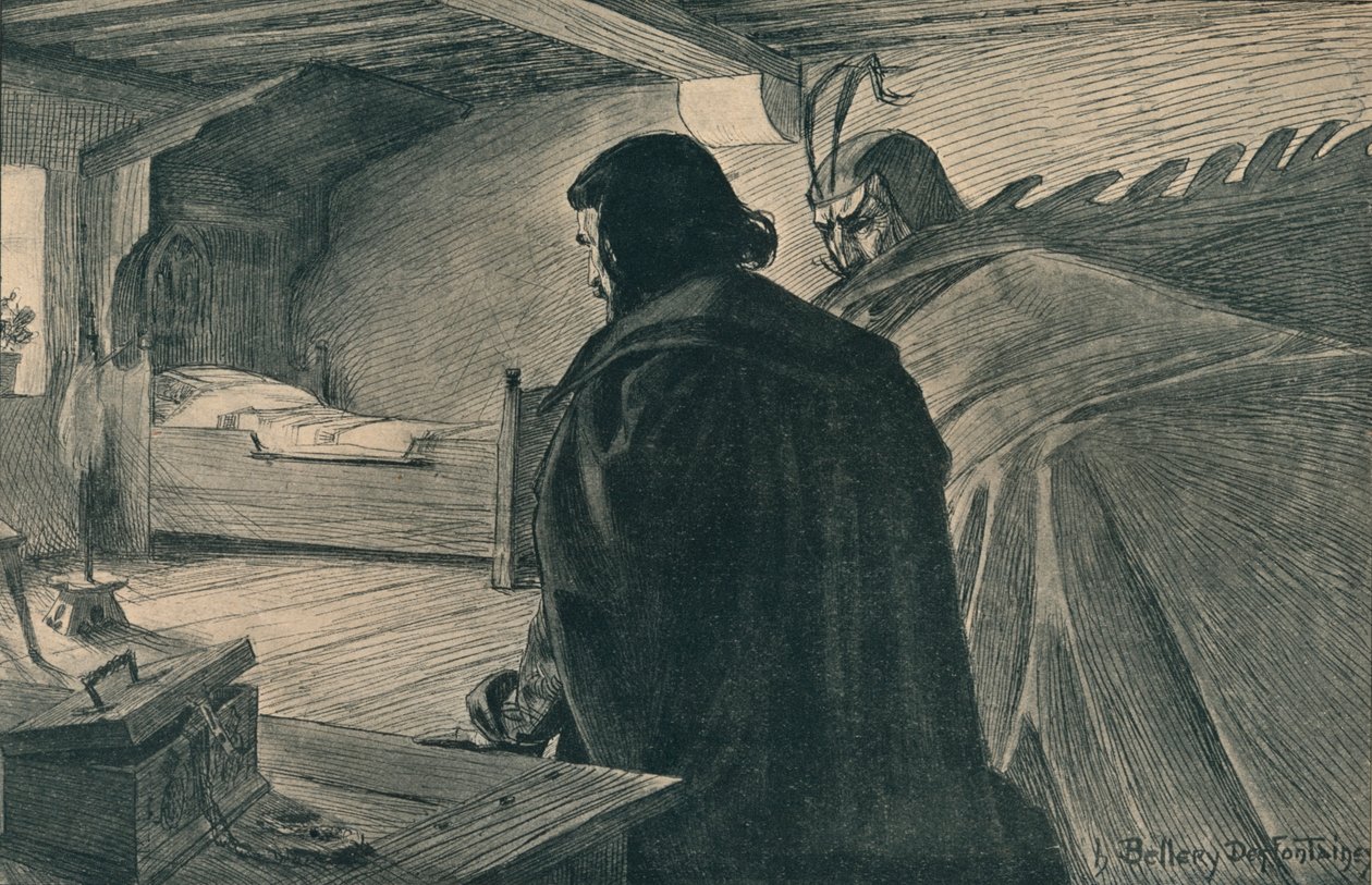 „Faust Marguerite kamrájában”, 1900 alkotó: Henri Bellery Desfontaines