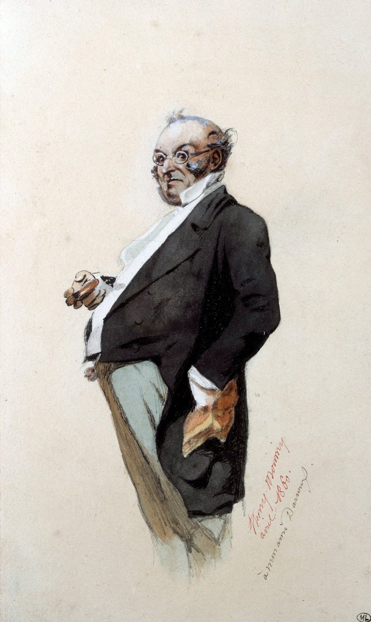 A szerző portréja a Monsieur Prud
