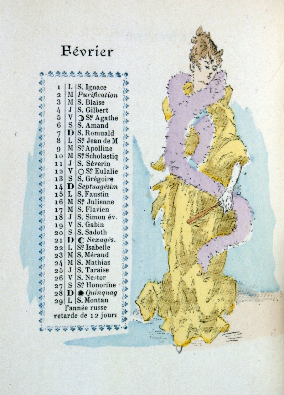 február alkotó: Henri Boutet