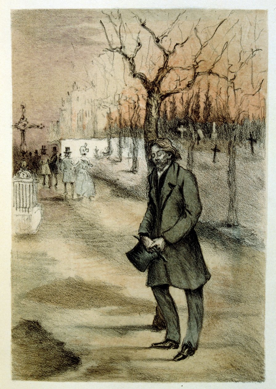 Henri Boutet illusztrációja, Louis-Henri Murger, más néven Henri Murger „Francine