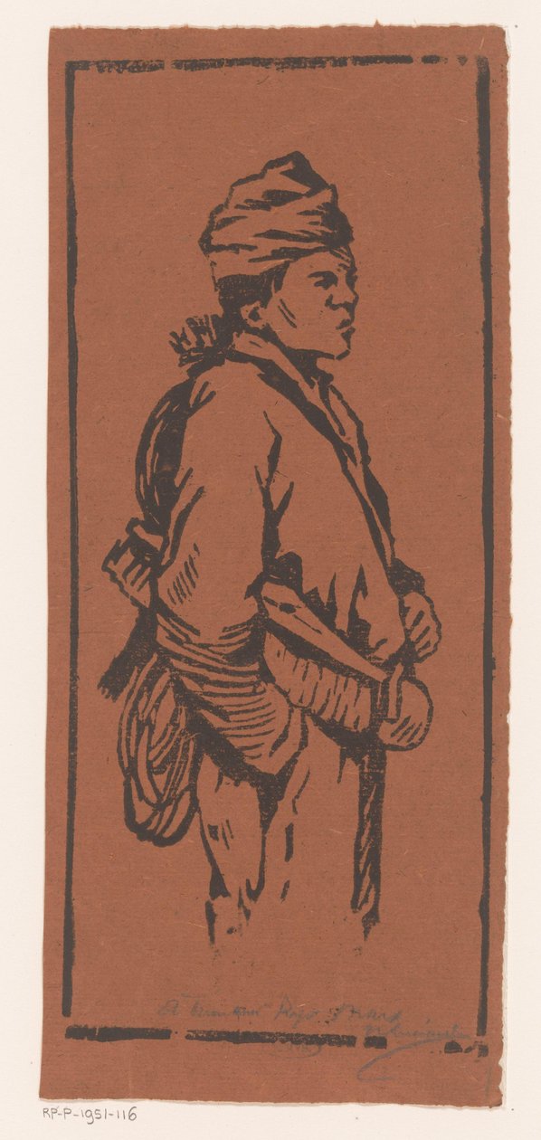 kéményseprő alkotó: Henri Charles Guérard (signed by artist)