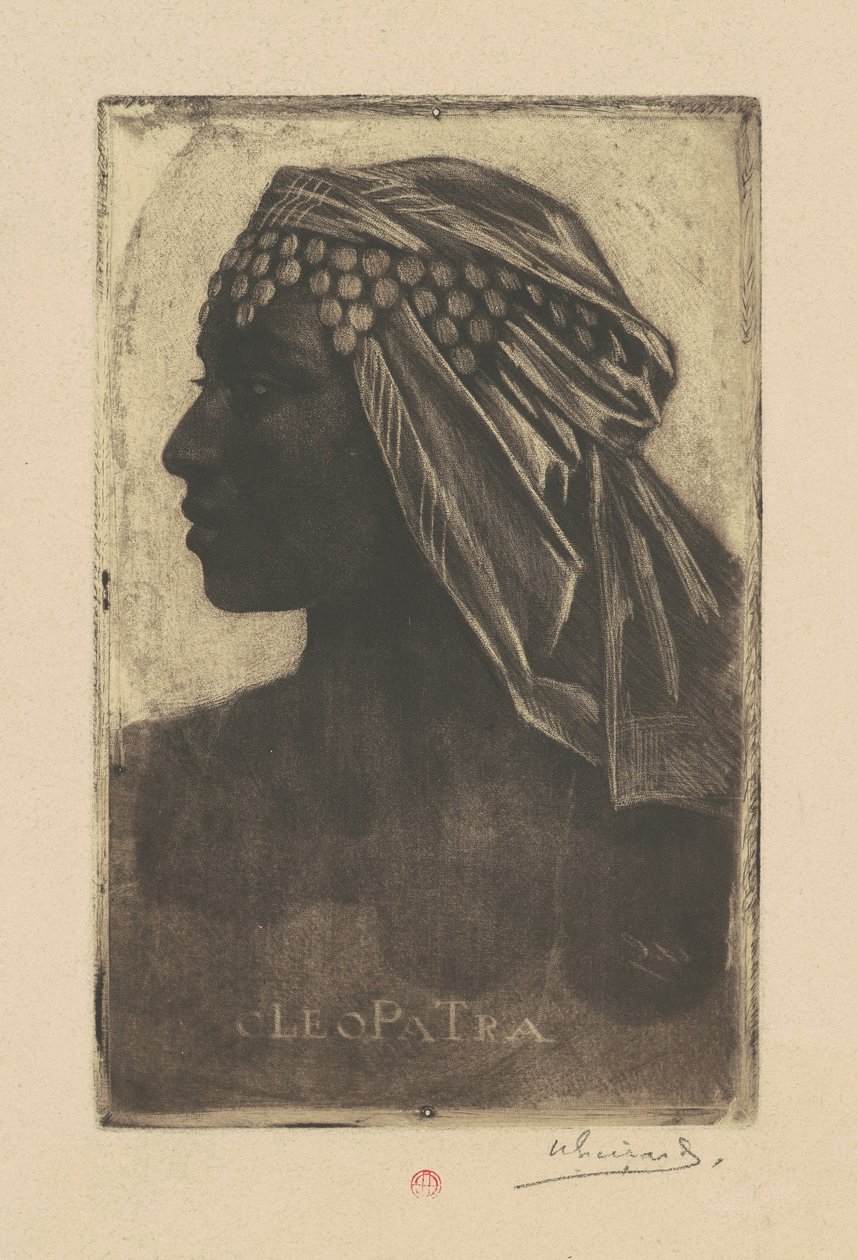 Kleopátra alkotó: Henri Charles Guérard