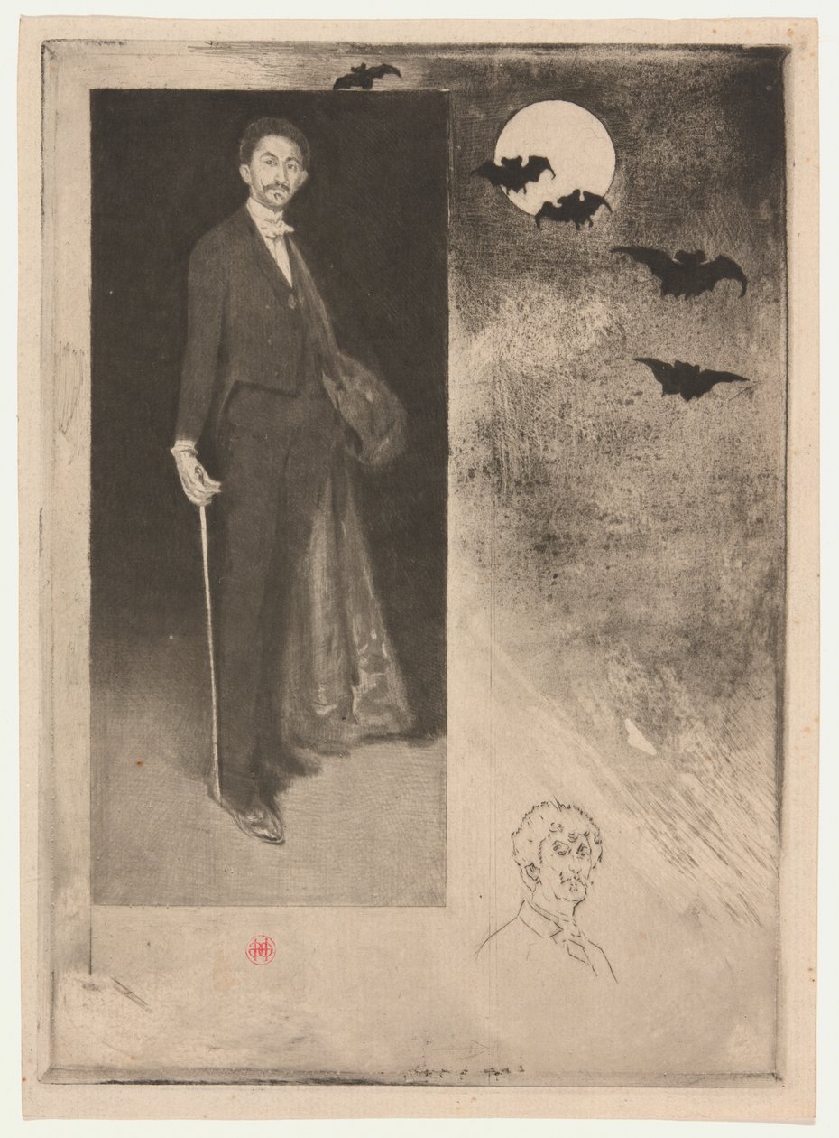 Robert de Montesquiou-Fezensac gróf alkotó: Henri Charles Guérard
