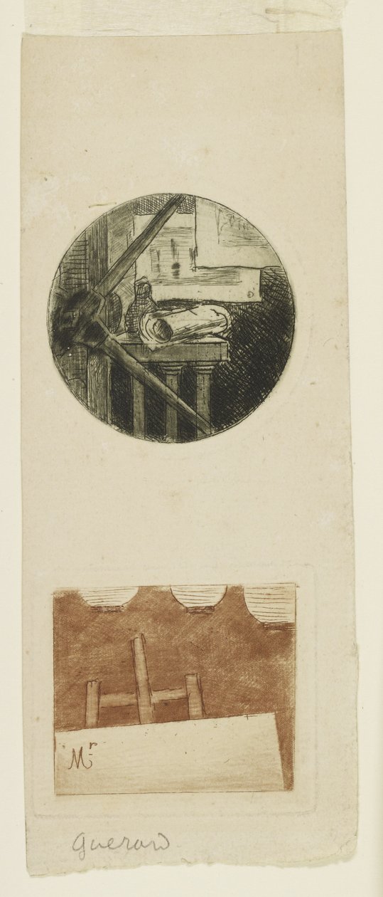 Helykártya alkotó: Henri Charles Guérard