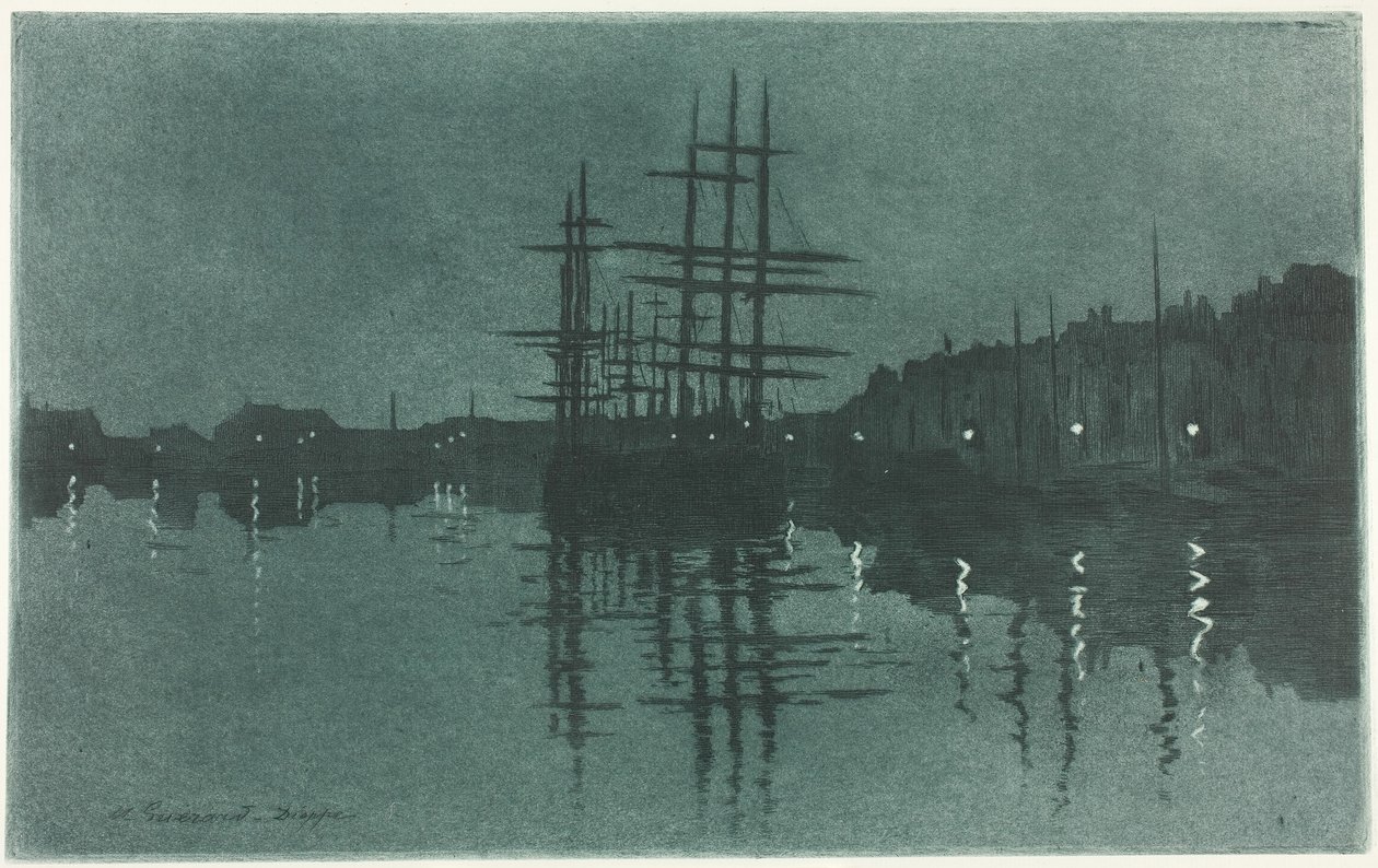 A Dieppe-medence alkotó: Henri Charles Guérard
