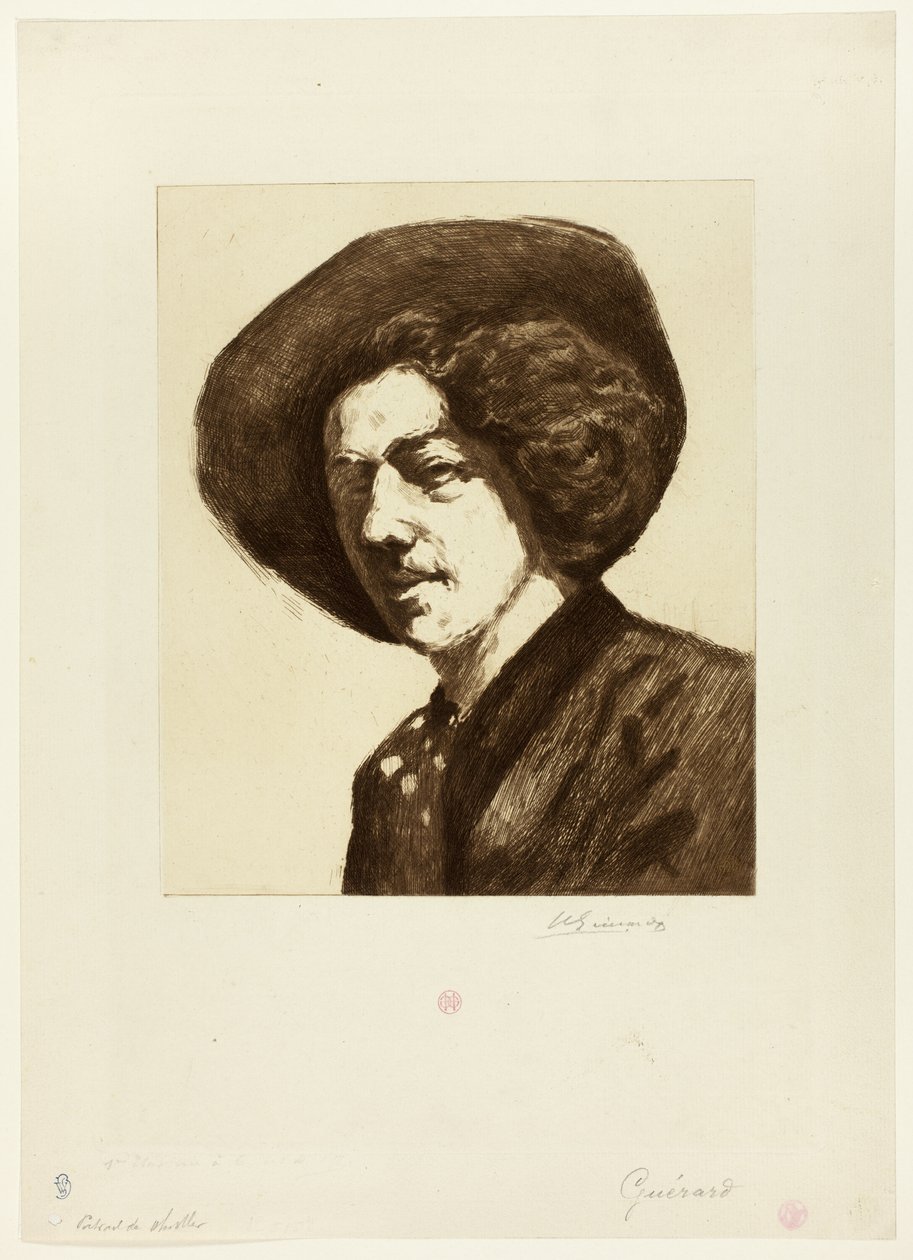 Fütyülő alkotó: Henri Charles Guérard