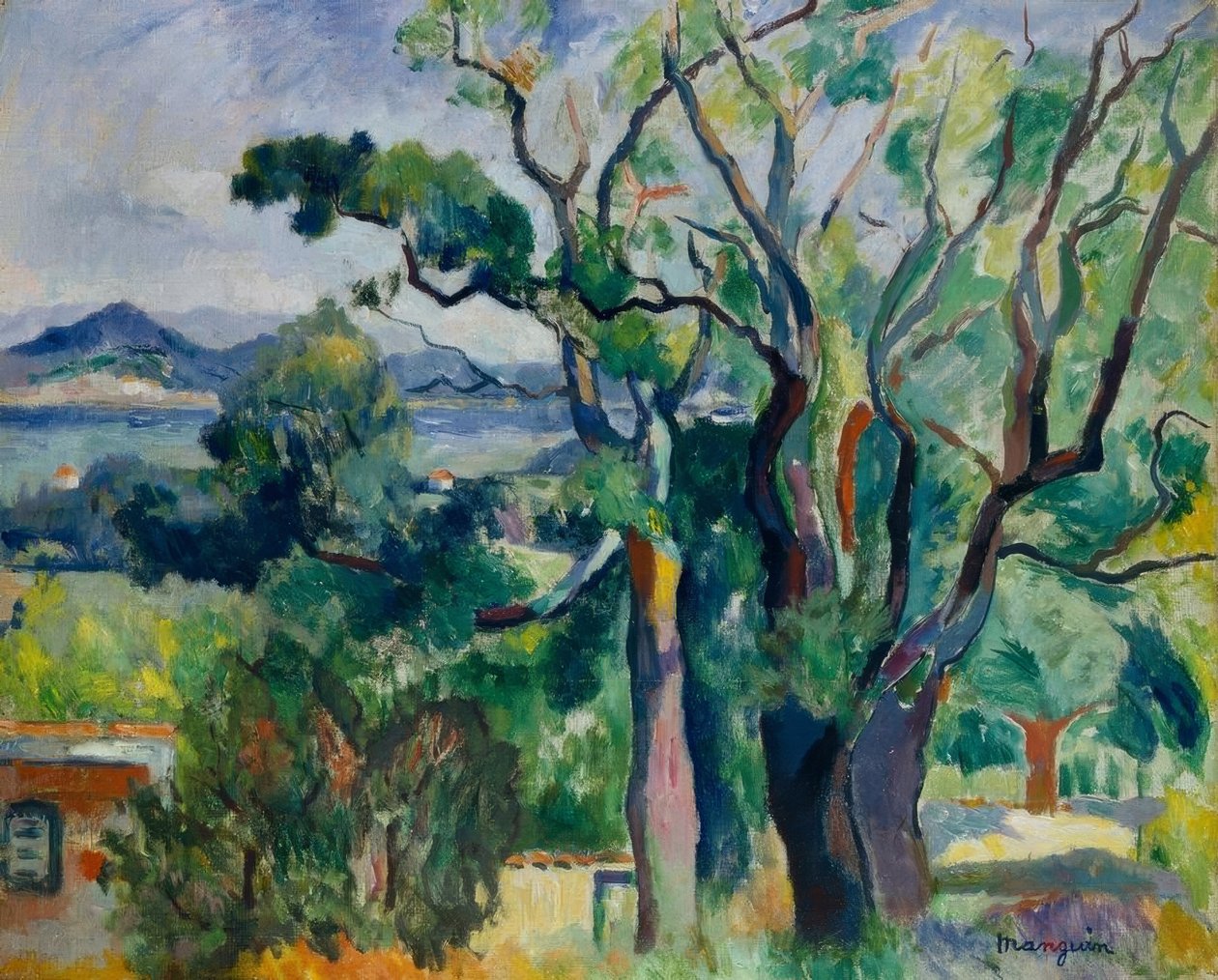 A Saint-Tropez-öböl alkotó: Henri Charles Manguin
