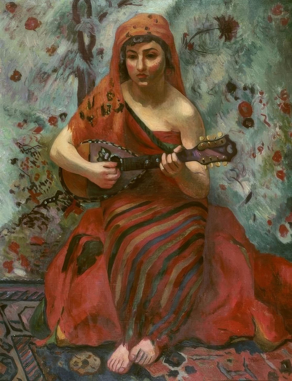 A mandolinos (La petite Marie) alkotó: Henri Charles Manguin