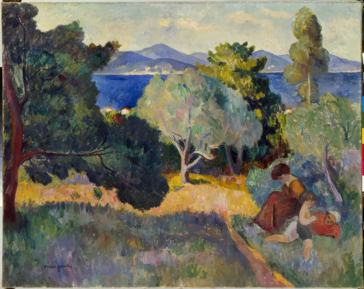 Saint Tropez alkotó: Henri Charles Manguin