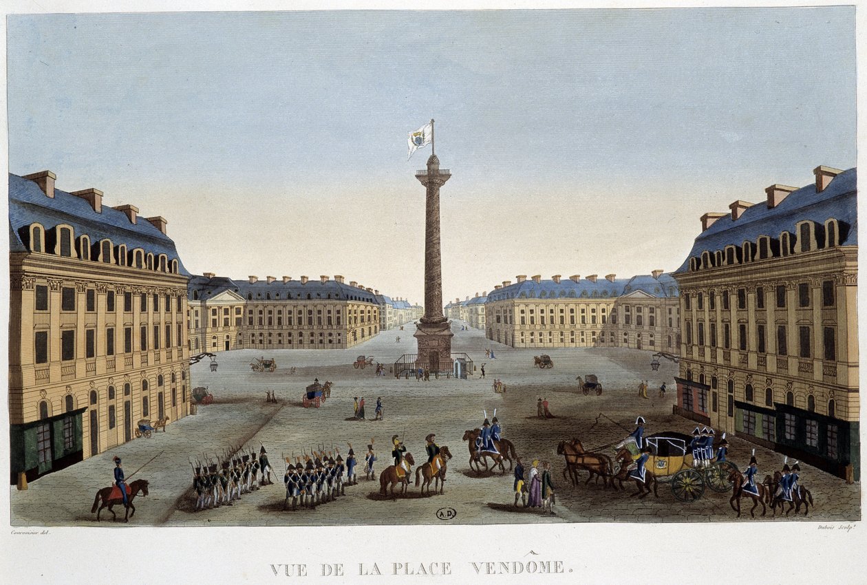 Place Vendôme – Párizs, Courvoisier alkotó: Henri Courvoisier Voisin