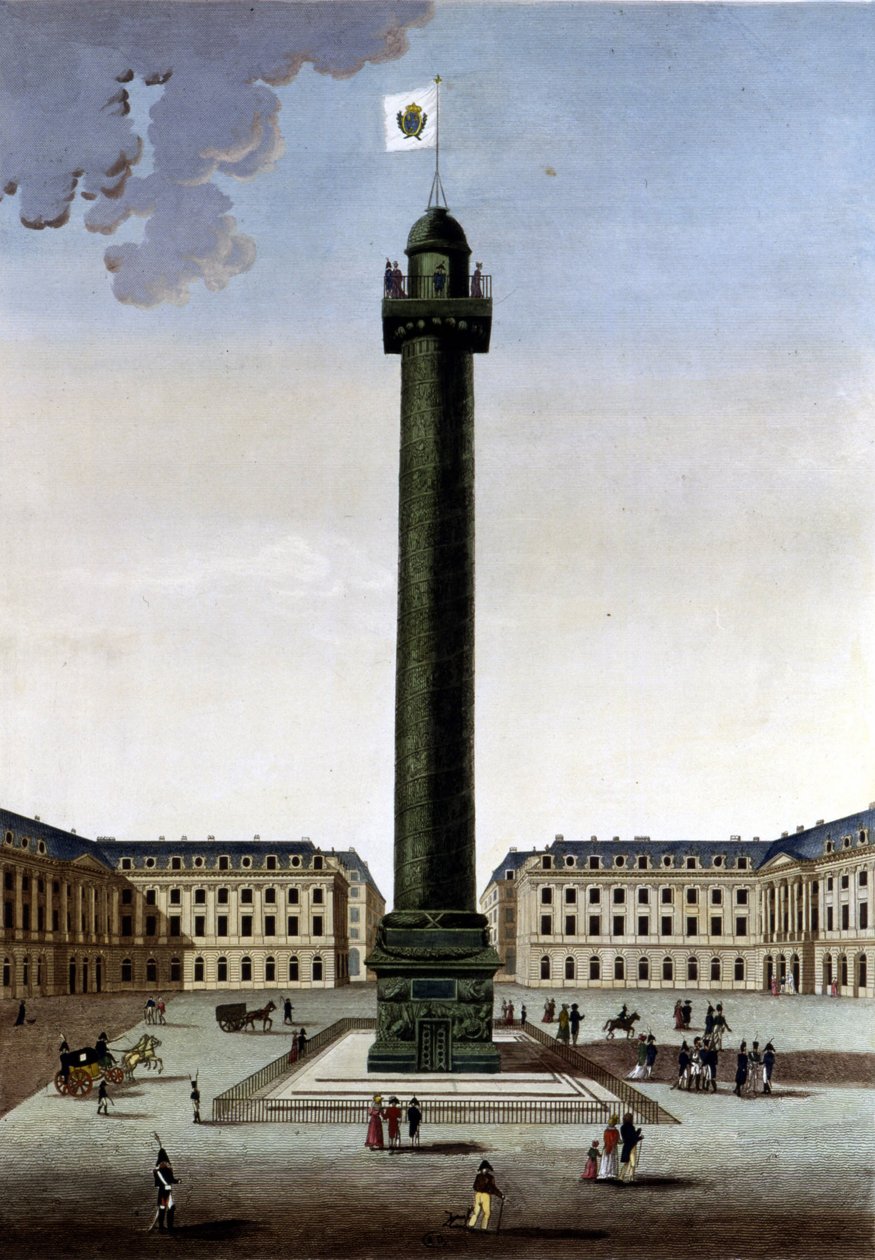 Place Vendôme – Courvoisier „" Kilátásai Párizsra" című részben alkotó: Henri Courvoisier Voisin
