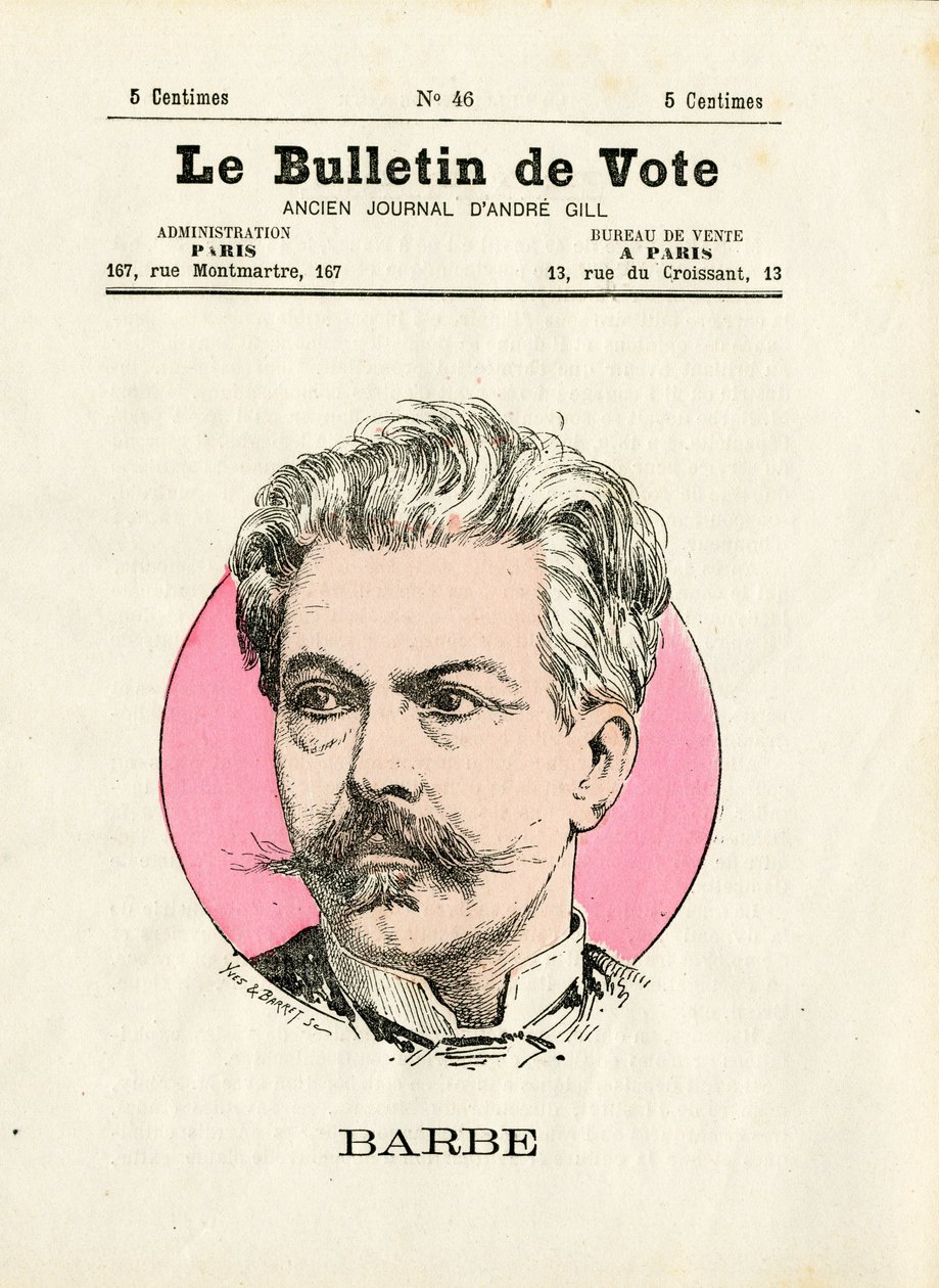 Szatirikus, 2. sorozat: Szakáll – Henry Demare (1846-1888) illusztrációja alkotó: Henri Demare