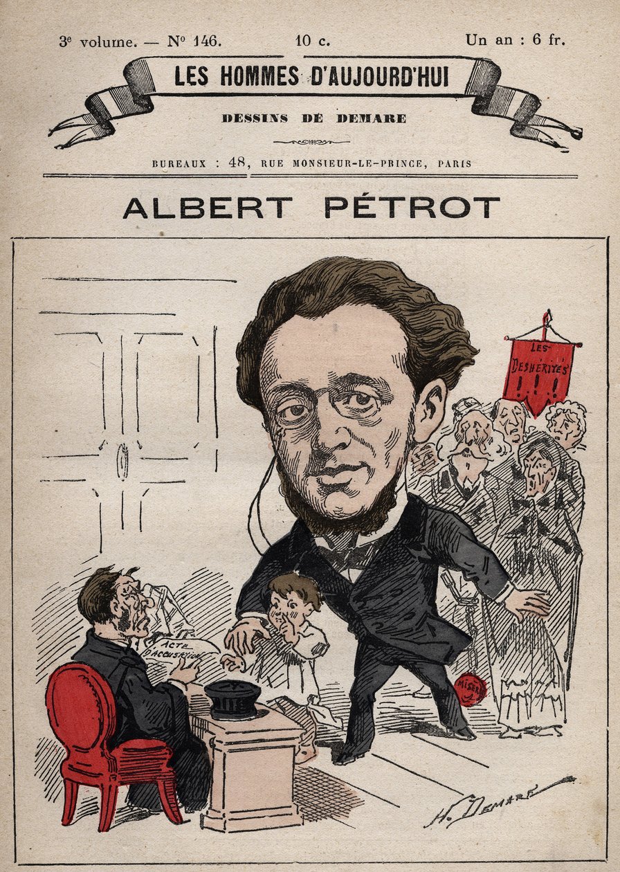 Albert Petrot 1837-1897 rajzfilmje a 