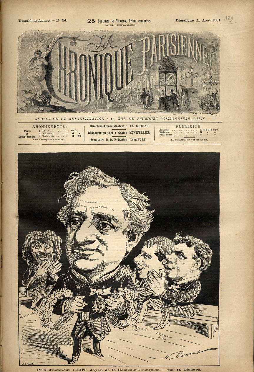 Párizsi Krónika alkotó: Henri Demare