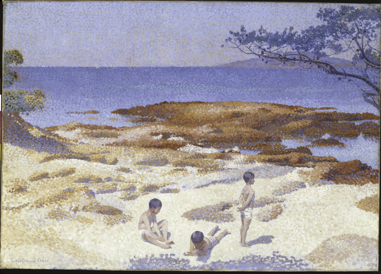 Strand Cabassonban alkotó: Henri Edmond Cross