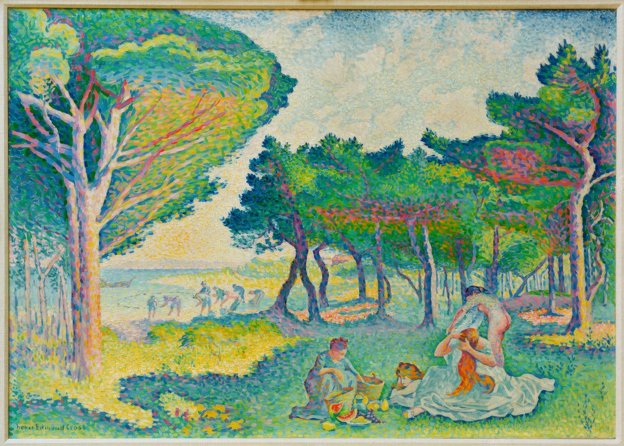 Mediterrán szélek alkotó: Henri Edmond Cross