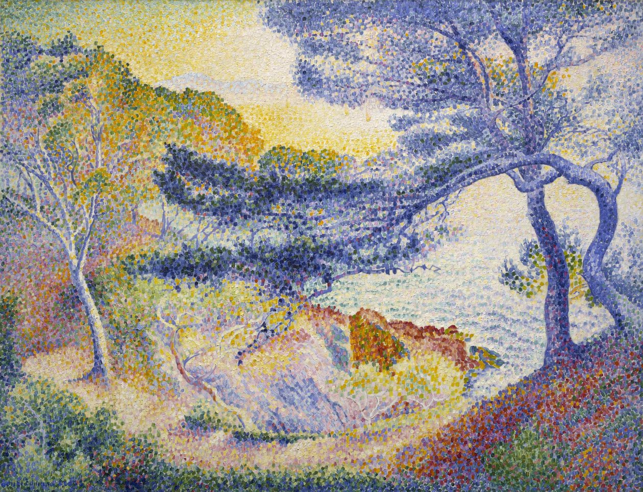 Layet-fok, 1904. alkotó: Henri Edmond Cross