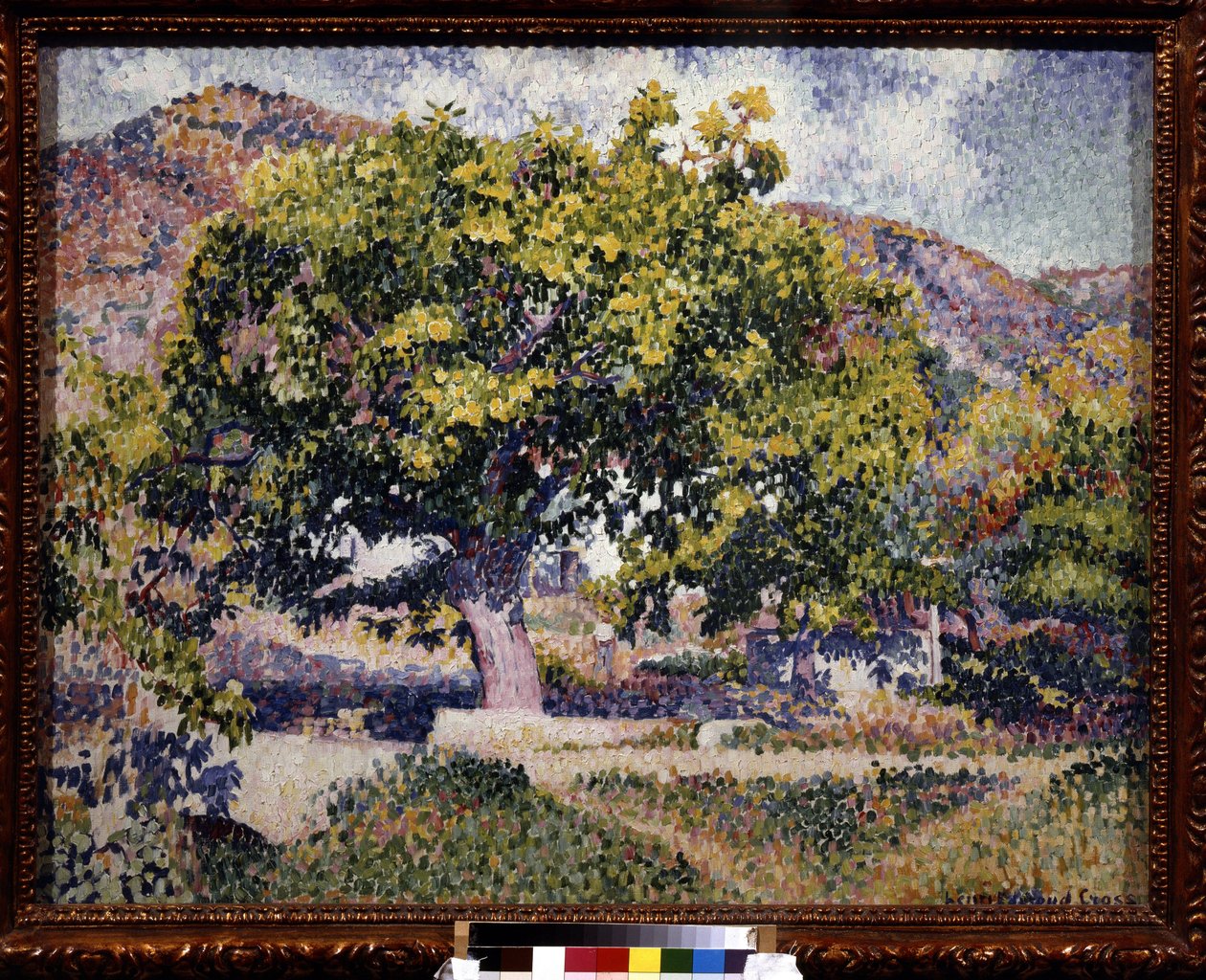 A házam közelében alkotó: Henri Edmond Cross