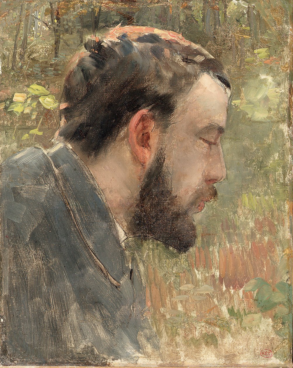 Seurat portréja (olaj, vászon) alkotó: Henri Edmond Cross