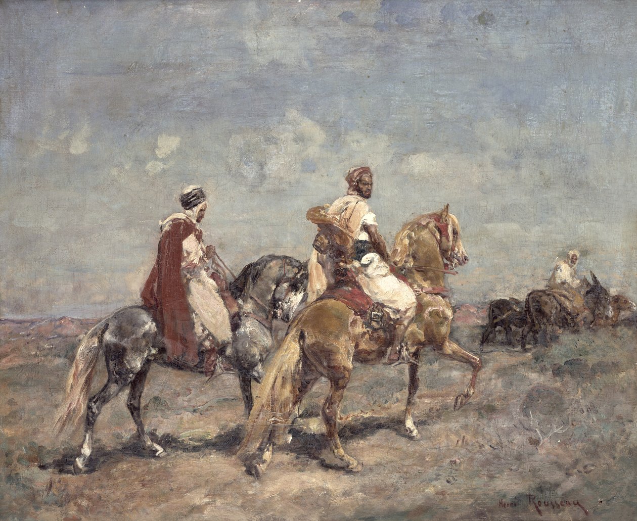 A sólyomvadászat alkotó: Henri Emilien Rousseau