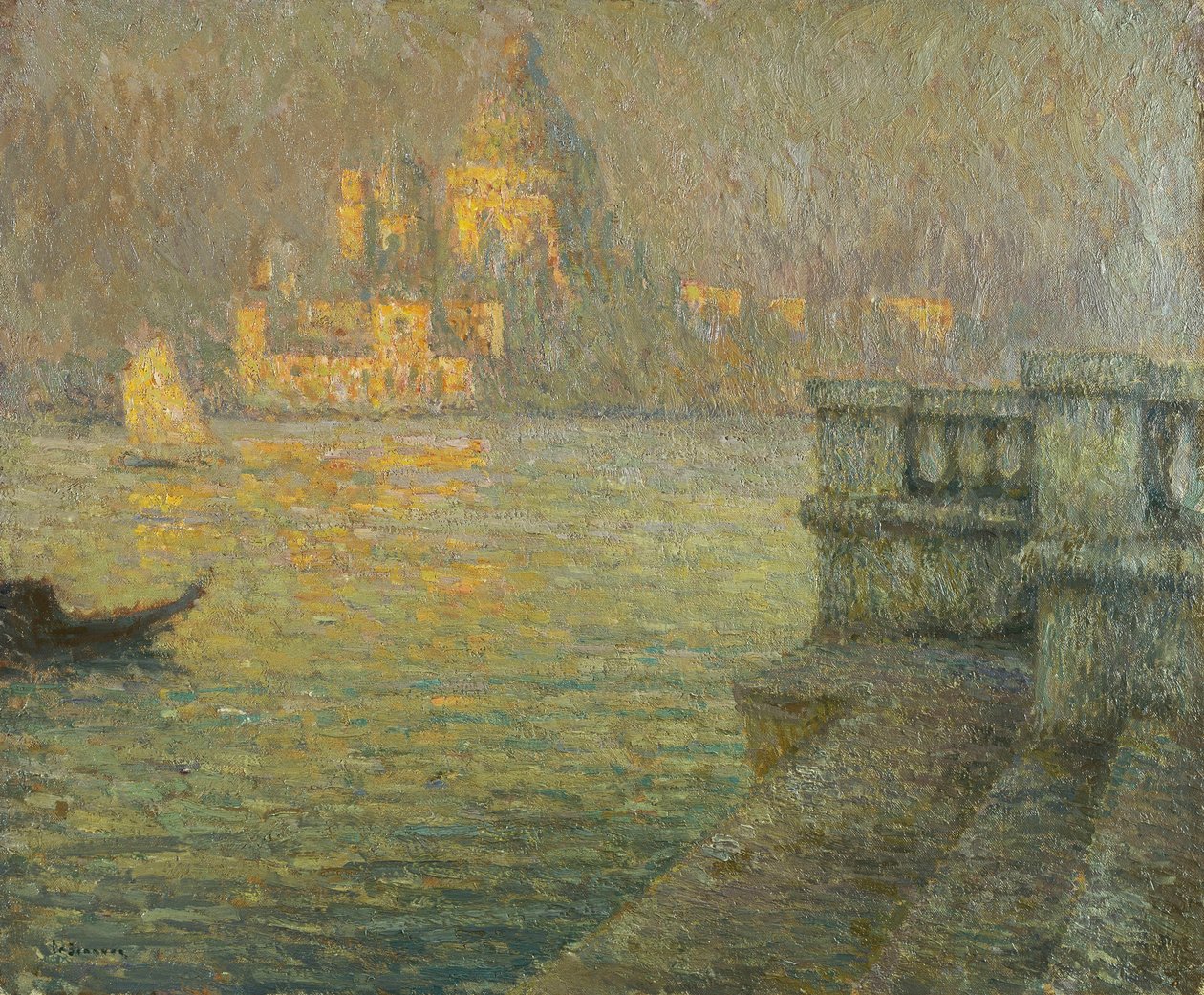 La Salute, Velence alkotó: Henri Eugene Augustin Le Sidaner