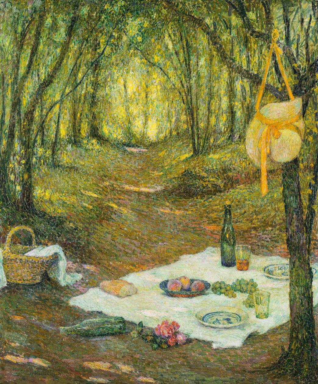 Gouter sous Bois, Gerberoy alkotó: Henri Eugene Augustin Le Sidaner