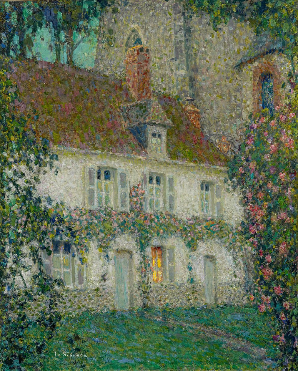 A Gerberoy-i Művészek Háza, 1932 alkotó: Henri Eugene Augustin Le Sidaner