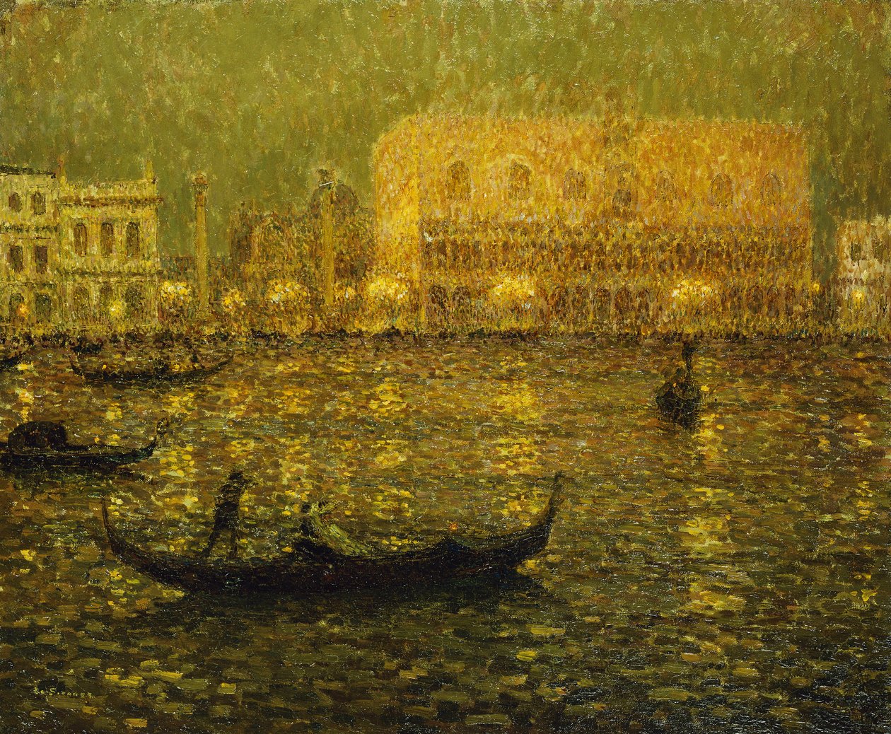 A hercegi palota; A hercegi palota alkotó: Henri Eugene Augustin Le Sidaner