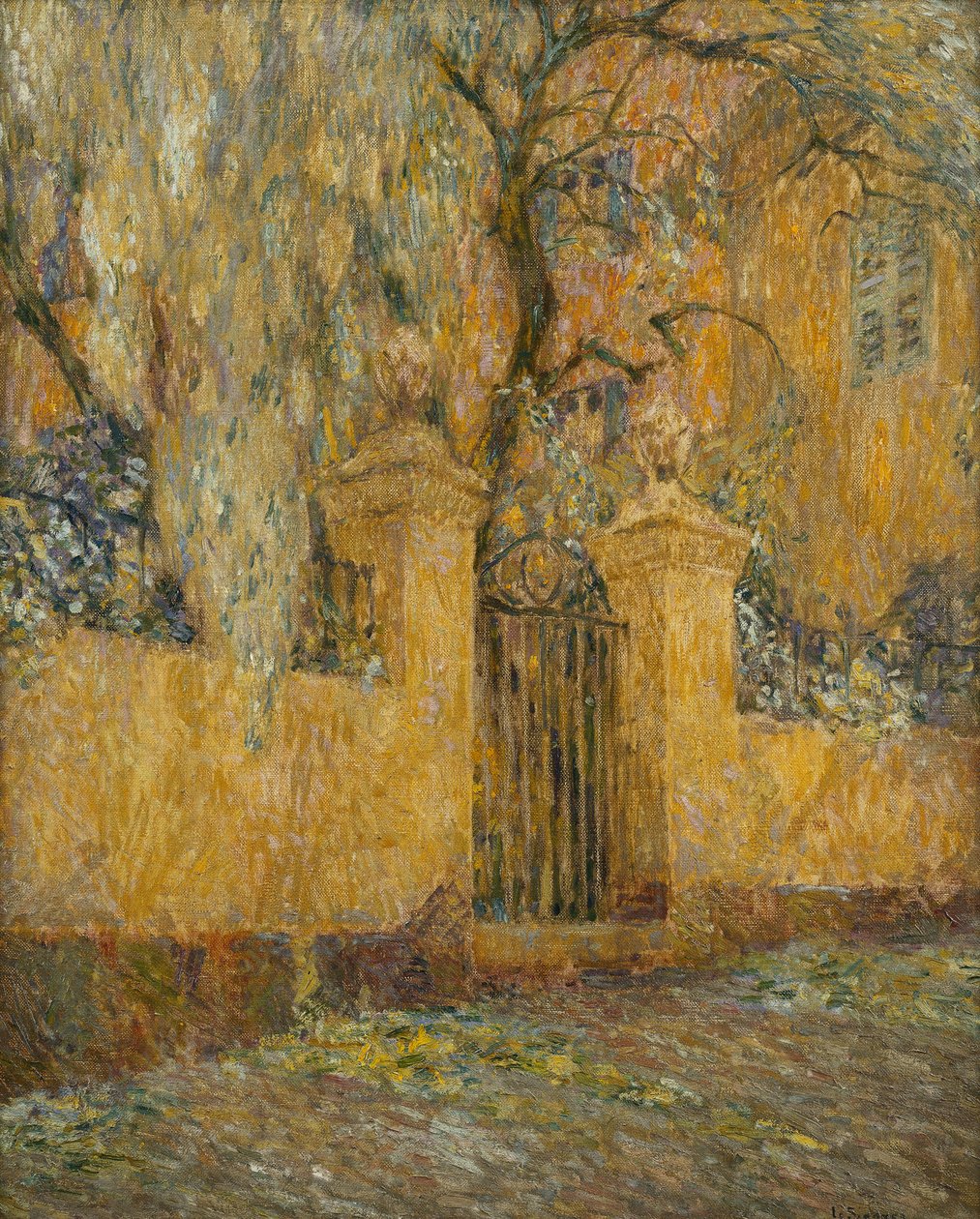 A kapu; A kapu alkotó: Henri Eugene Augustin Le Sidaner
