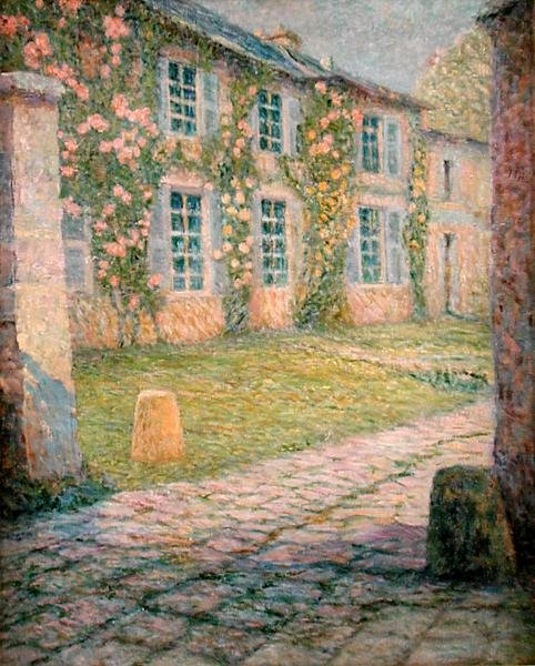 A rózsás ház, Versailles alkotó: Henri Eugene Augustin Le Sidaner