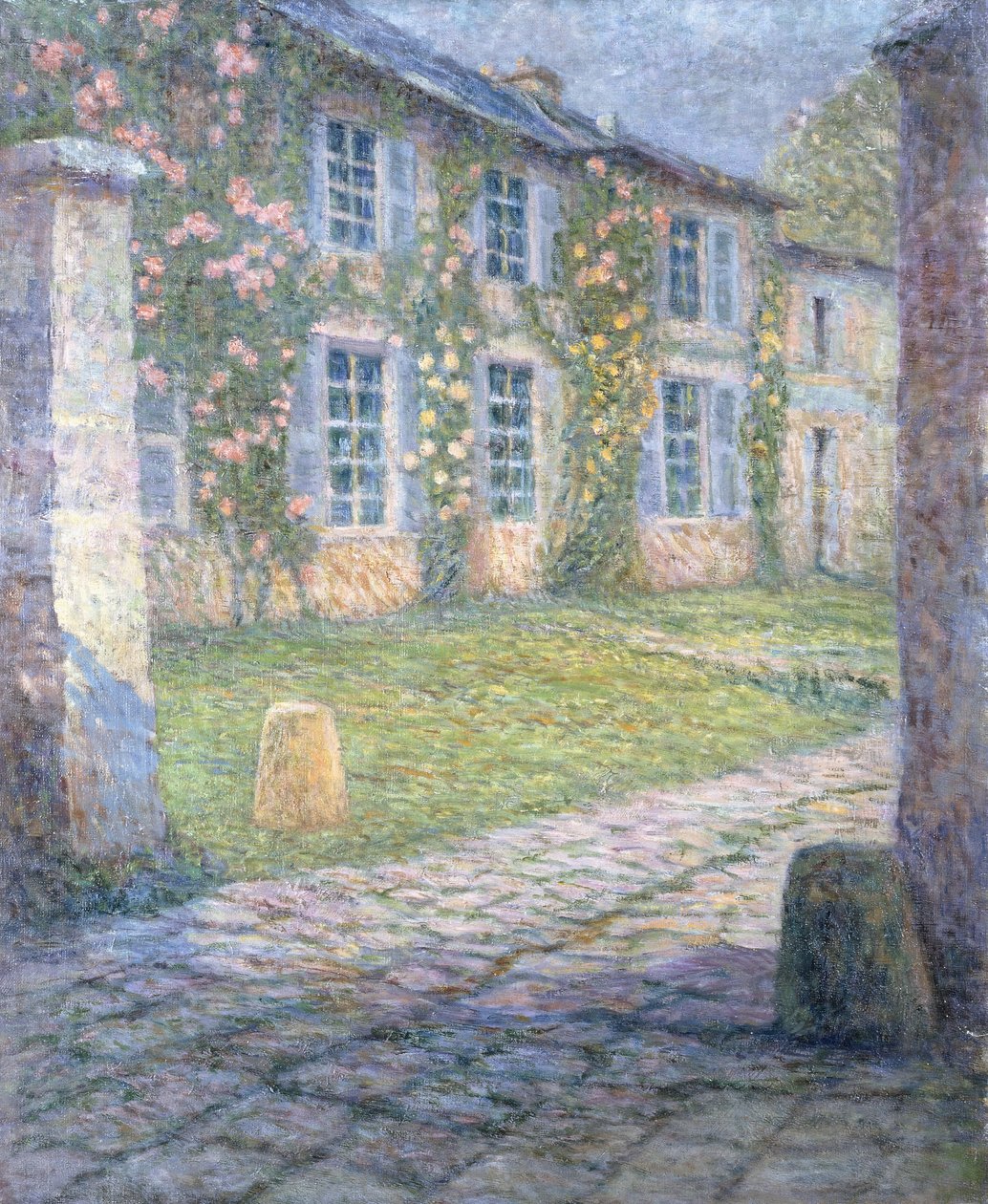 A Versailles-i Rózsaház; A rózsaszín ház Versailles-ban alkotó: Henri Eugene Augustin Le Sidaner